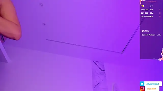 alysson 18 online show from 9, 2, 2026