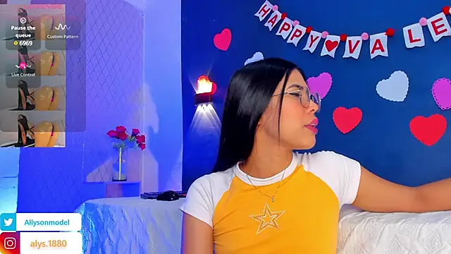 alysson 18 online show from 12, 2, 2025