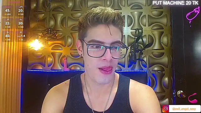 angel sexyevil online show from 1, 12, 2025