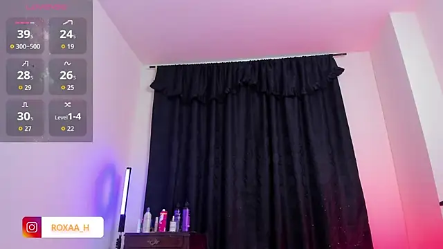 Roxahank online show from 22, 4, 2026