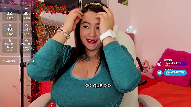 AudredLovely online show from 1, 1, 2025