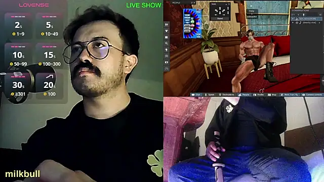 Snapshot of milkbull chatting on 27, 5, 2026 milkbull online show from 27, 5, 2026