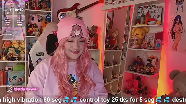 meda kawaii  online show from 15, 2, 2026