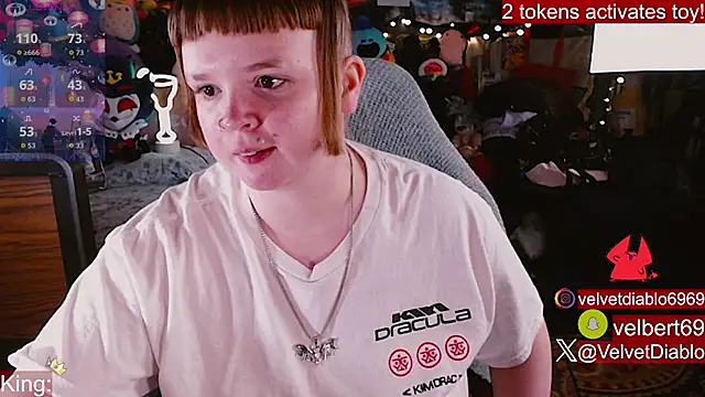 Snapshot of VelvetDiablo chatting on 17, 7, 2026 VelvetDiablo online show from 17, 7, 2026