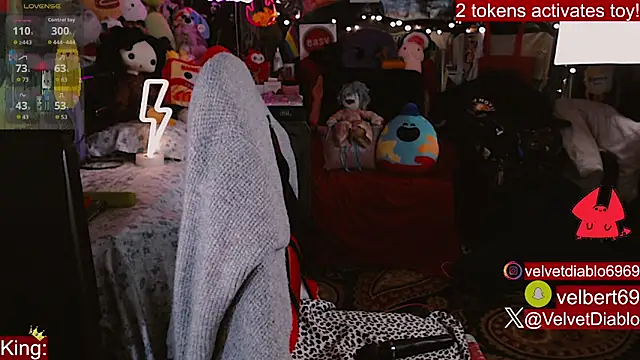 VelvetDiablo online show from 29, 4, 2026