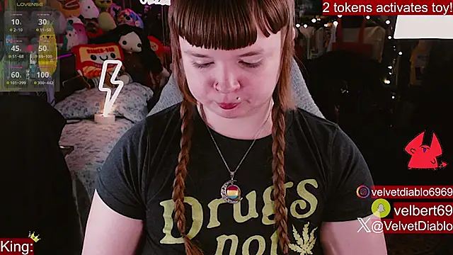 VelvetDiablo online show from 21, 4, 2026