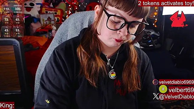 VelvetDiablo online show from 26, 11, 2025