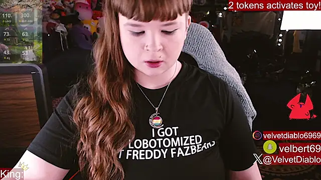 VelvetDiablo online show from 23, 3, 2026