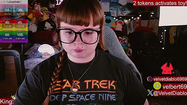 VelvetDiablo online show from 3, 6, 2026