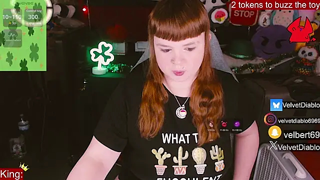 VelvetDiablo online show from 26, 2, 2026