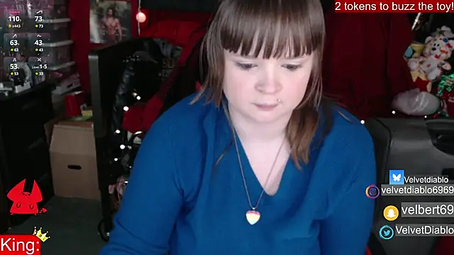VelvetDiablo online show from 24, 1, 2025