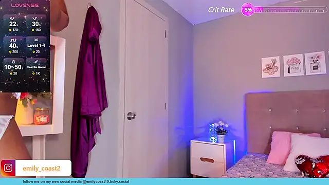 EmilyCoast-1 online show from 7, 3, 2025