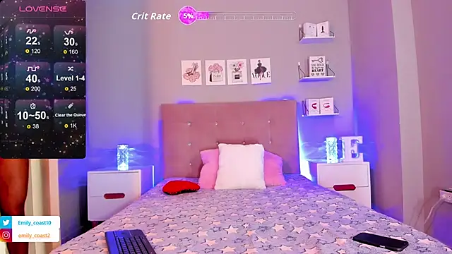 EmilyCoast-1 online show from 20, 2, 2026