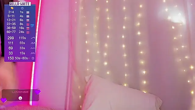 Snapshot of Bella-White chatting on 19, 2, 2025 Bella-White online show from 19, 2, 2025