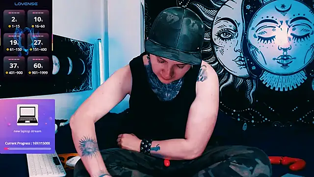 Marieblueeyes online show from 19, 2, 2026