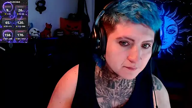 Marieblueeyes online show from 25, 2, 2025