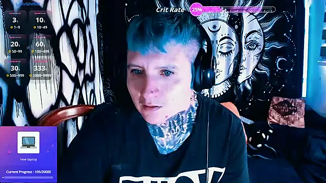 Marieblueeyes online show from 9, 4, 2026