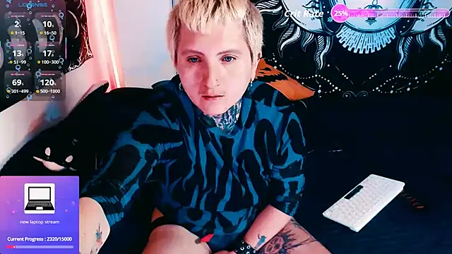 Marieblueeyes online show from 28, 2, 2026