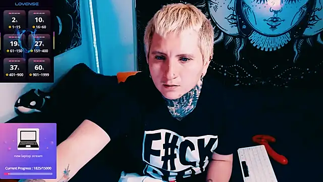 Marieblueeyes online show from 20, 2, 2026