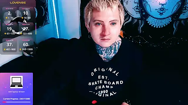 Marieblueeyes online show from 24, 2, 2026