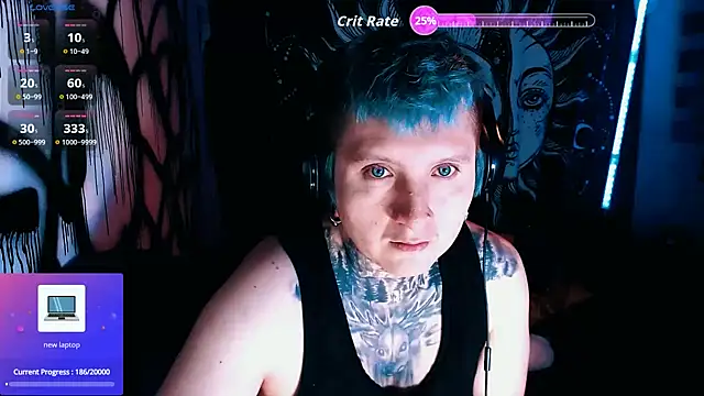 Marieblueeyes online show from 13, 4, 2026