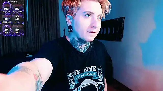 Marieblueeyes online show from 17, 11, 2025