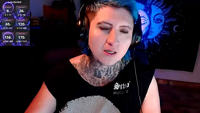 Marieblueeyes online show from 22, 2, 2025