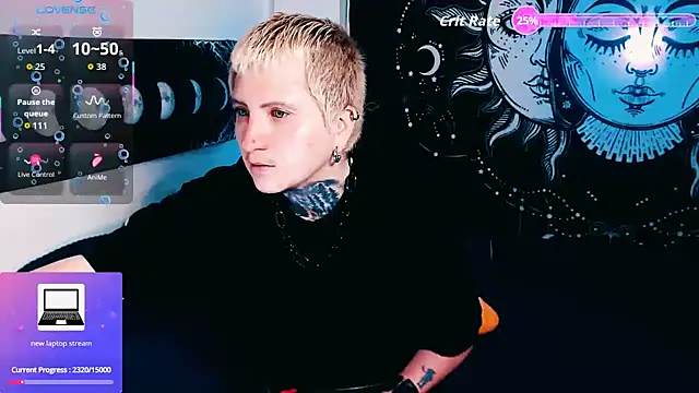 Marieblueeyes online show from 27, 2, 2026