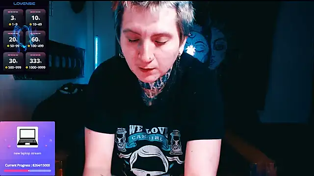 Marieblueeyes online show from 17, 3, 2026