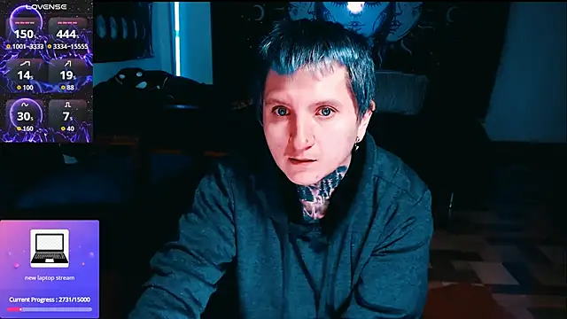 Marieblueeyes online show from 10, 3, 2026