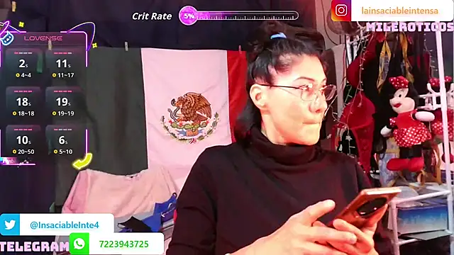 Snapshot of LaInsaciableIntensa chatting on 15, 5, 2026 LaInsaciableIntensa online show from 15, 5, 2026
