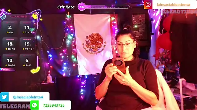 Snapshot of LaInsaciableIntensa chatting on 18, 5, 2026 LaInsaciableIntensa online show from 18, 5, 2026