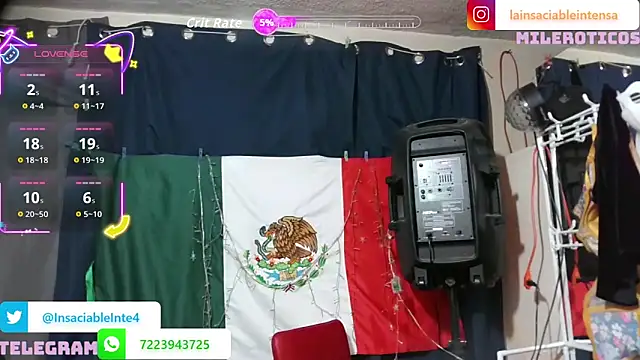 Snapshot of LaInsaciableIntensa chatting on 30, 4, 2026 LaInsaciableIntensa online show from 30, 4, 2026