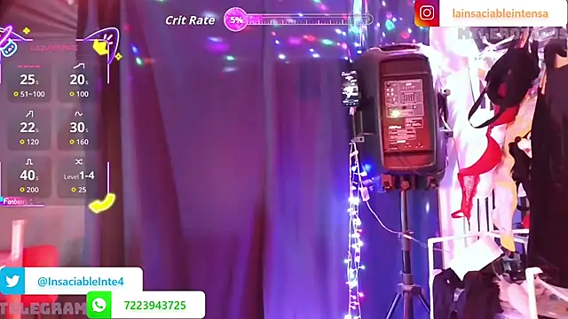 Snapshot of LaInsaciableIntensa chatting on 24, 5, 2026 LaInsaciableIntensa online show from 24, 5, 2026