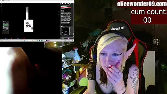alicewonder09 online show from 31, 1, 2025