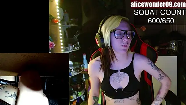 alicewonder09 online show from 27, 1, 2025