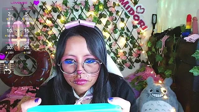 MidoriQuiinn online show from 28, 1, 2025