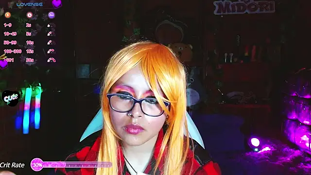 MidoriQuiinn online show from 3, 3, 2025