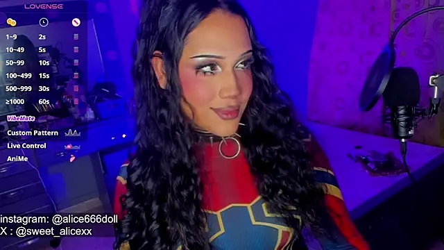 SWEET ALICEXX online show from 13, 5, 2026
