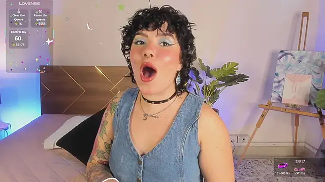Snapshot of Amy_art chatting on 17, 7, 2026 Amy art online show from 17, 7, 2026