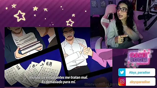 Snapshot of Abysparadise chatting on 27, 11, 2025 Abysparadise online show from 27, 11, 2025