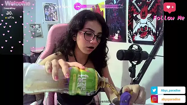 Snapshot of Abysparadise chatting on 16, 10, 2025 Abysparadise online show from 16, 10, 2025