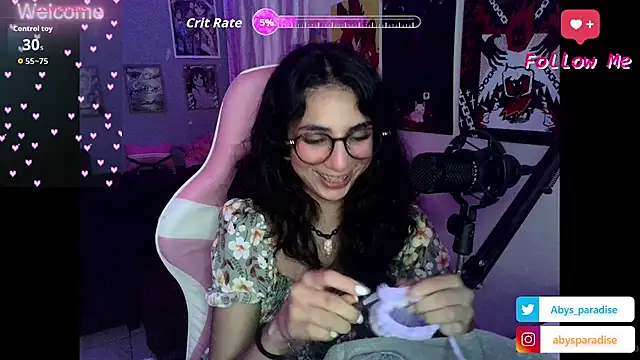 Snapshot of Abysparadise chatting on 14, 10, 2025 Abysparadise online show from 14, 10, 2025