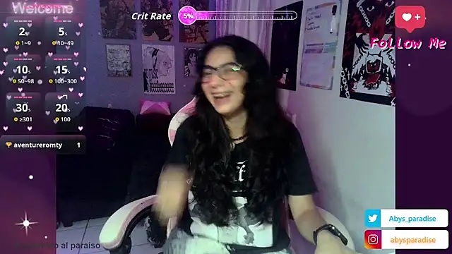 Abysparadise online show from 13, 3, 2026