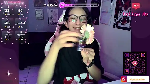 Snapshot of Abysparadise chatting on 18, 6, 2026 Abysparadise online show from 18, 6, 2026