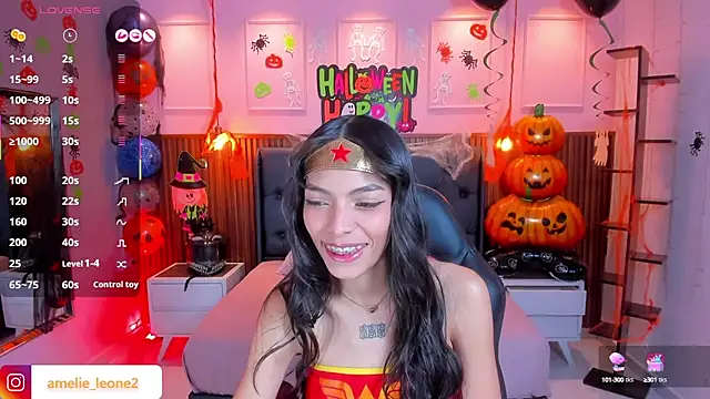 AMELIELEONE online show from 15, 10, 2025