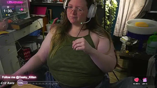 Geeky Kitten online show from 23, 9, 2025