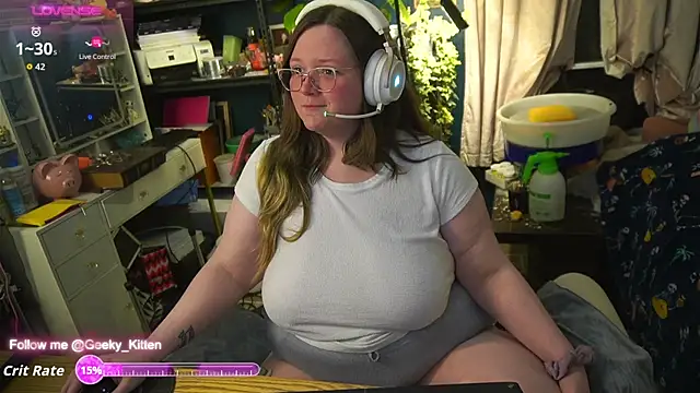 Geeky Kitten online show from 21, 9, 2025