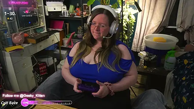 Geeky Kitten online show from 22, 9, 2025