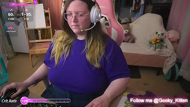 Geeky Kitten online show from 5, 3, 2025